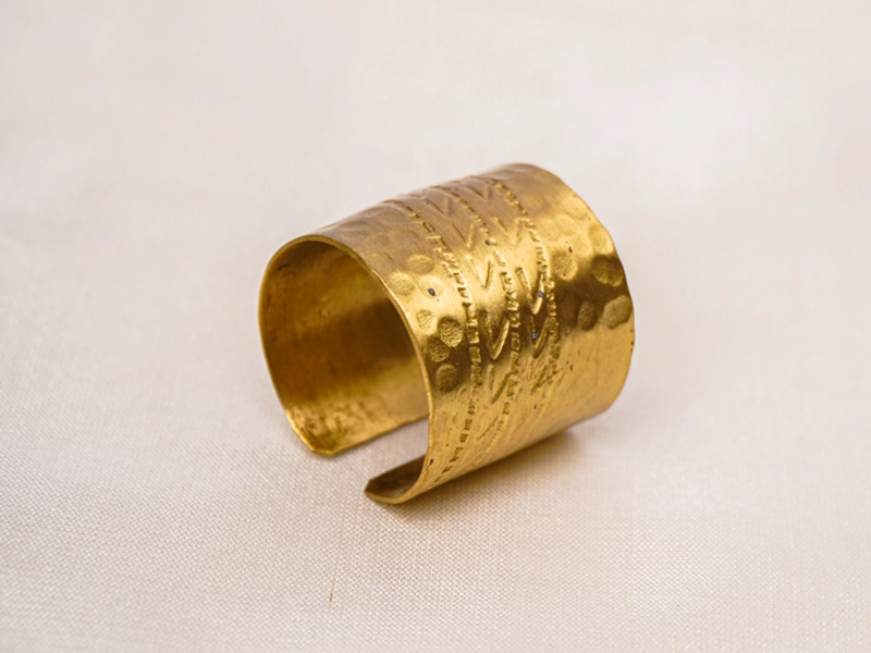 Brass Cuff Ring