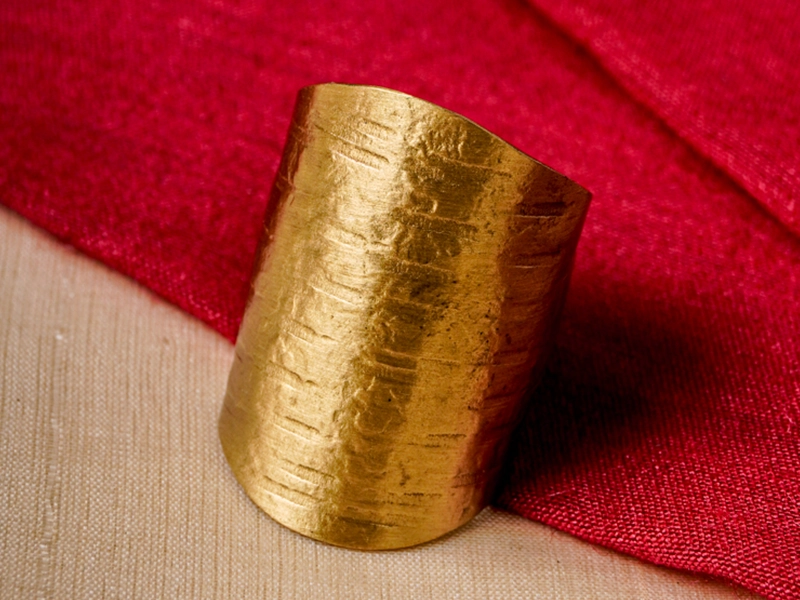 Brass Cuff Ring