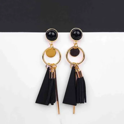 Modern Geometric Dangle Earrings