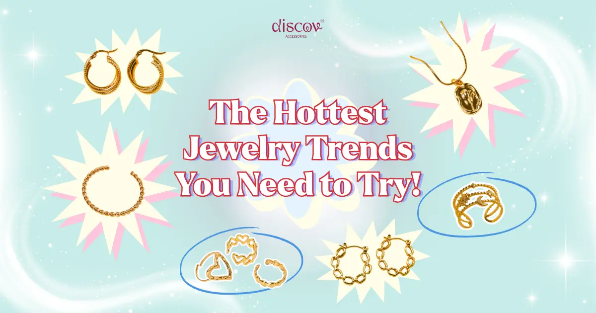 Woman showing layered necklaces for mixed metal jewelry styling